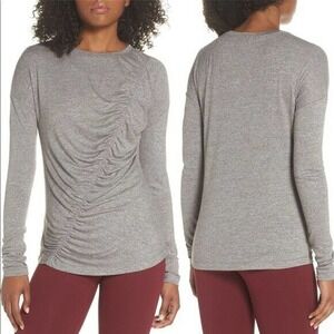 Zella So Graceful Ruched Athletic Top